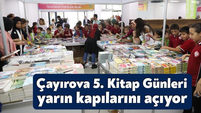 Çayırova 5. Kitap Günleri kapılarını açıyor